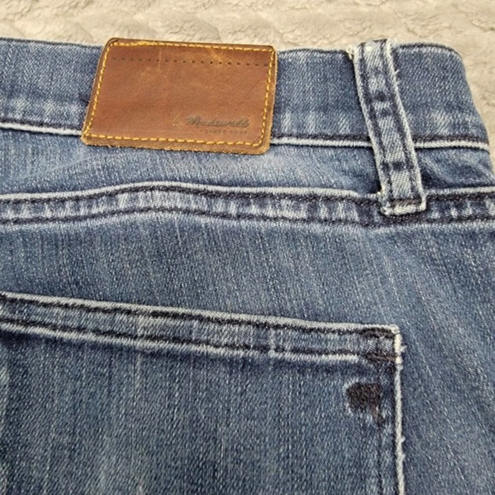 Madewell Jeans Women's Size 27x27 Blue‎ Denim Pants Skinny Skinny Ankle Stretch - Picture 9 of 12